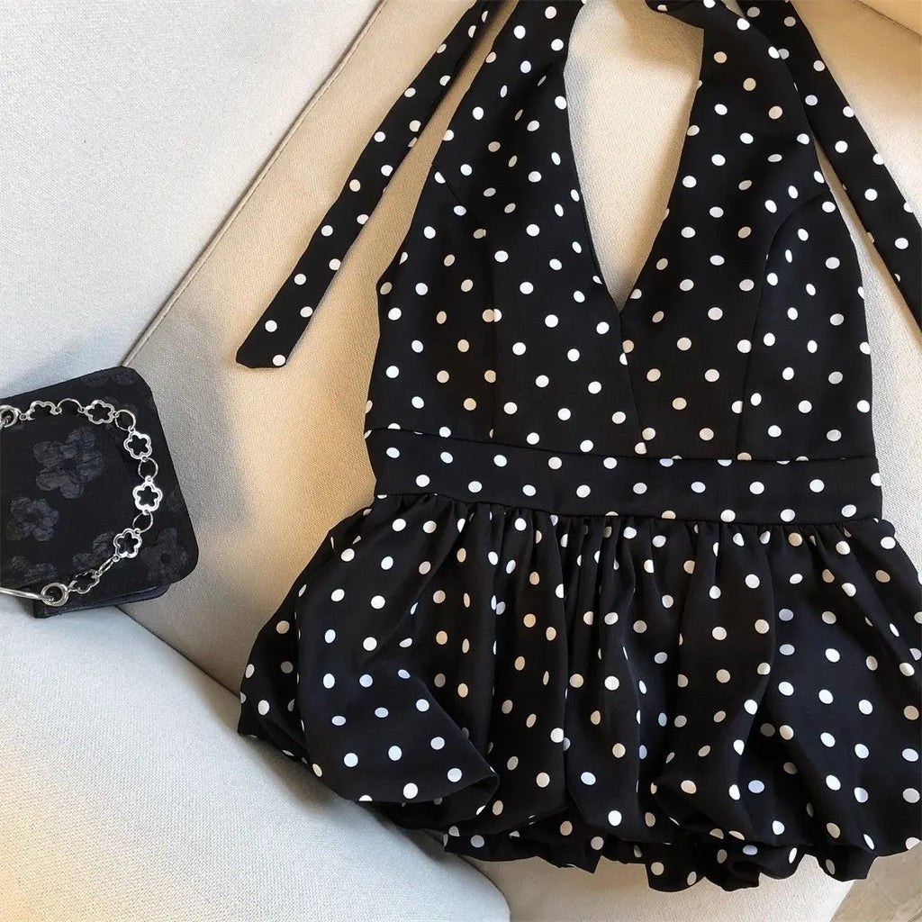 The Dotty Crop Top