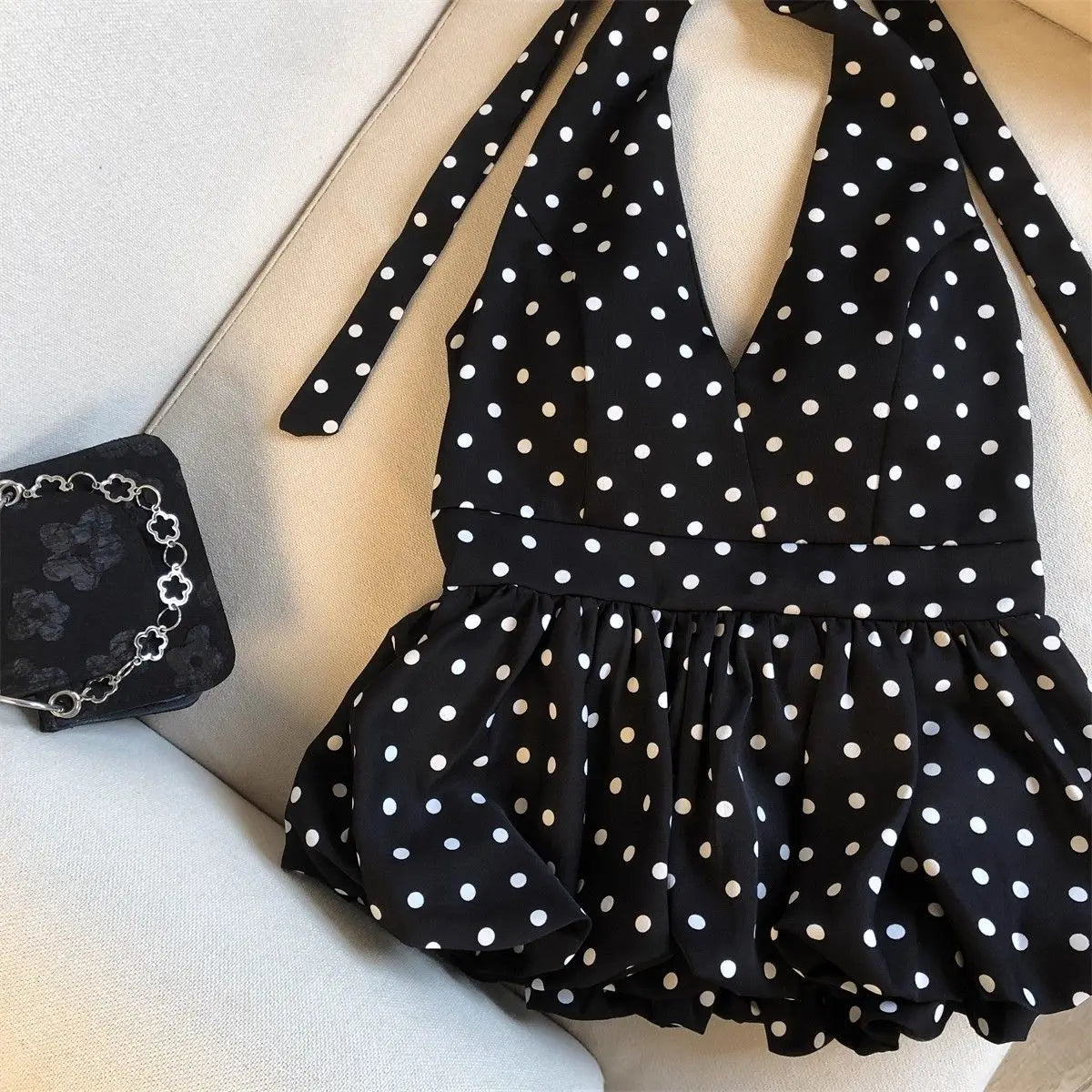 The Dotty Crop Top
