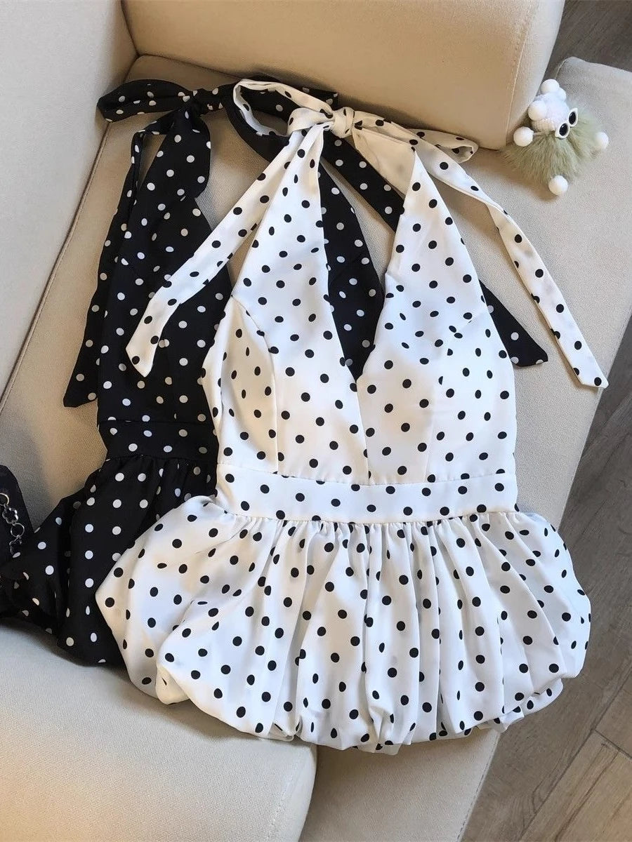 The Dotty Crop Top