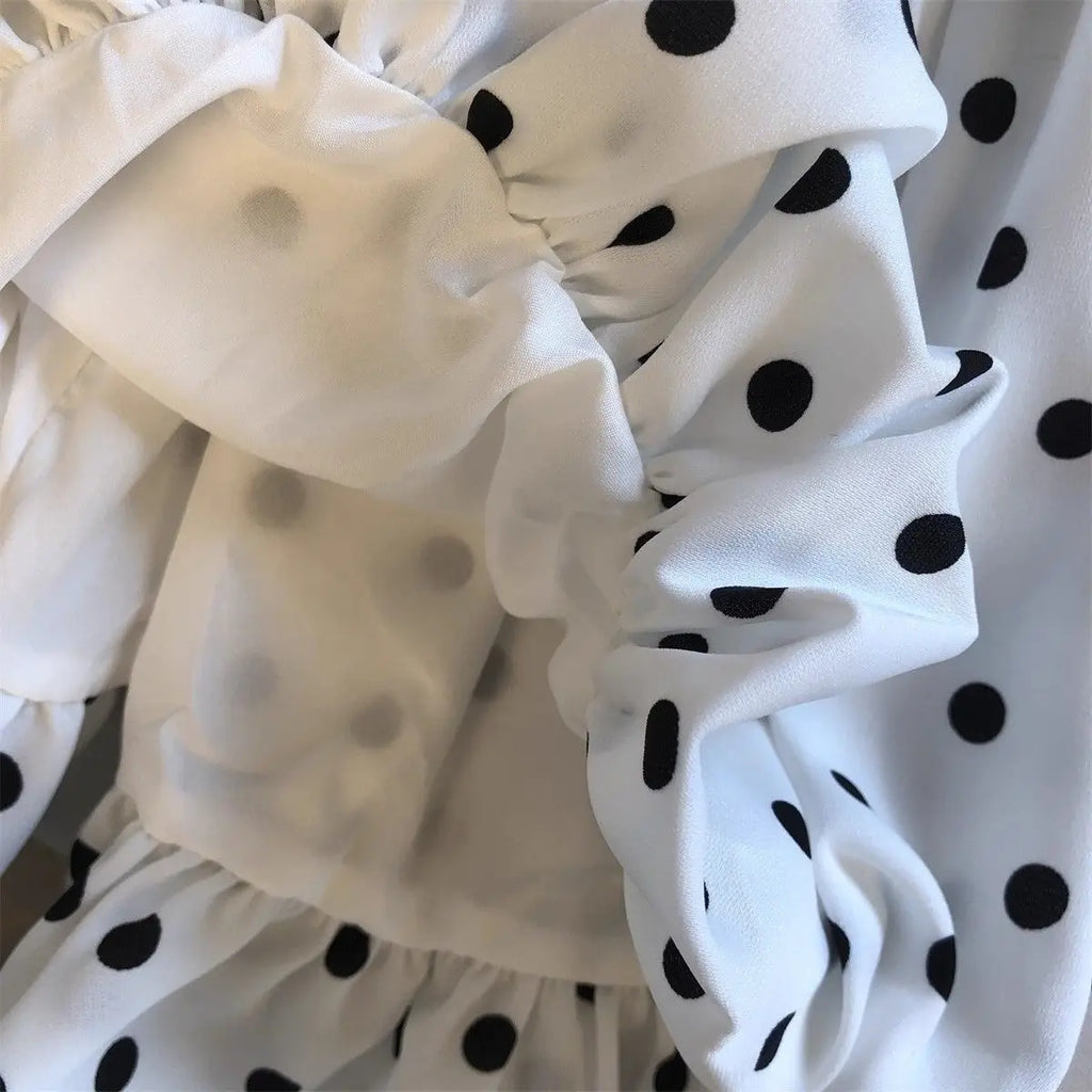 The Dotty Crop Top