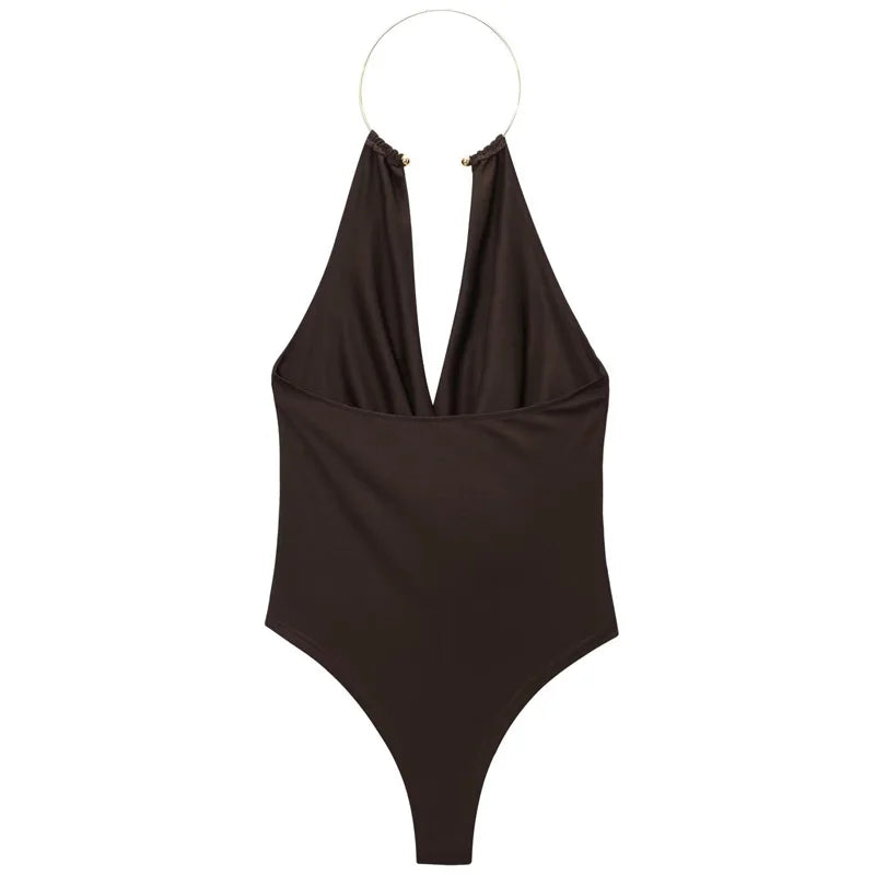 The Essential Halter Bodysuit