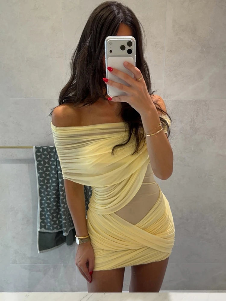 The Mesh Layer Dress