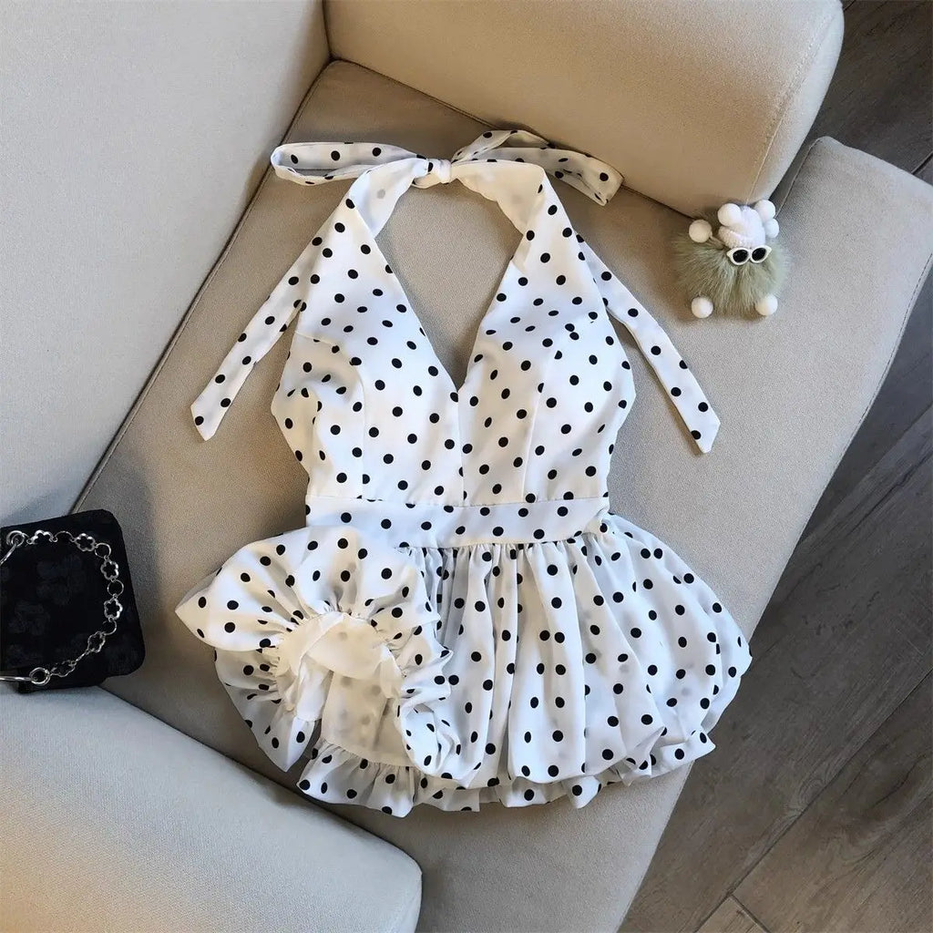 The Dotty Crop Top