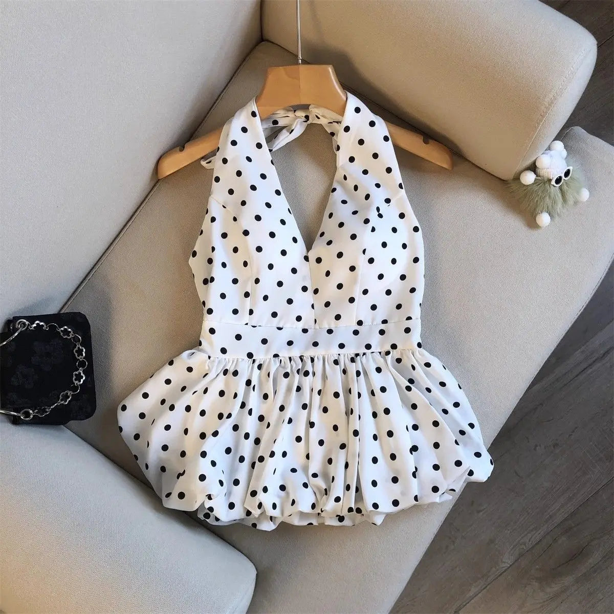 The Dotty Crop Top