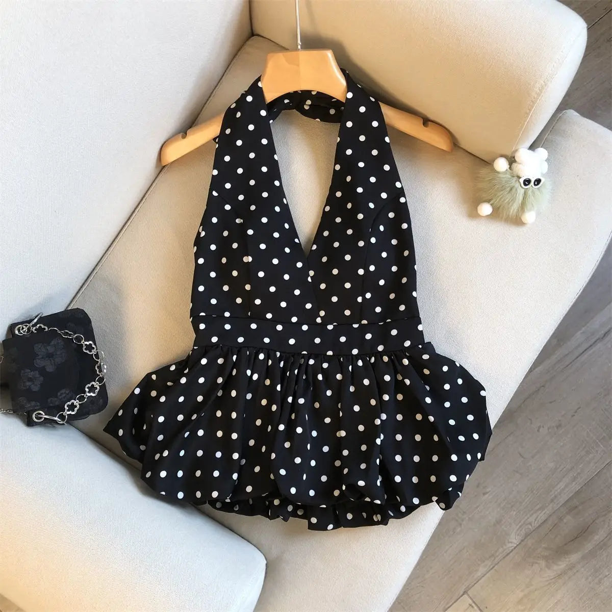 The Dotty Crop Top