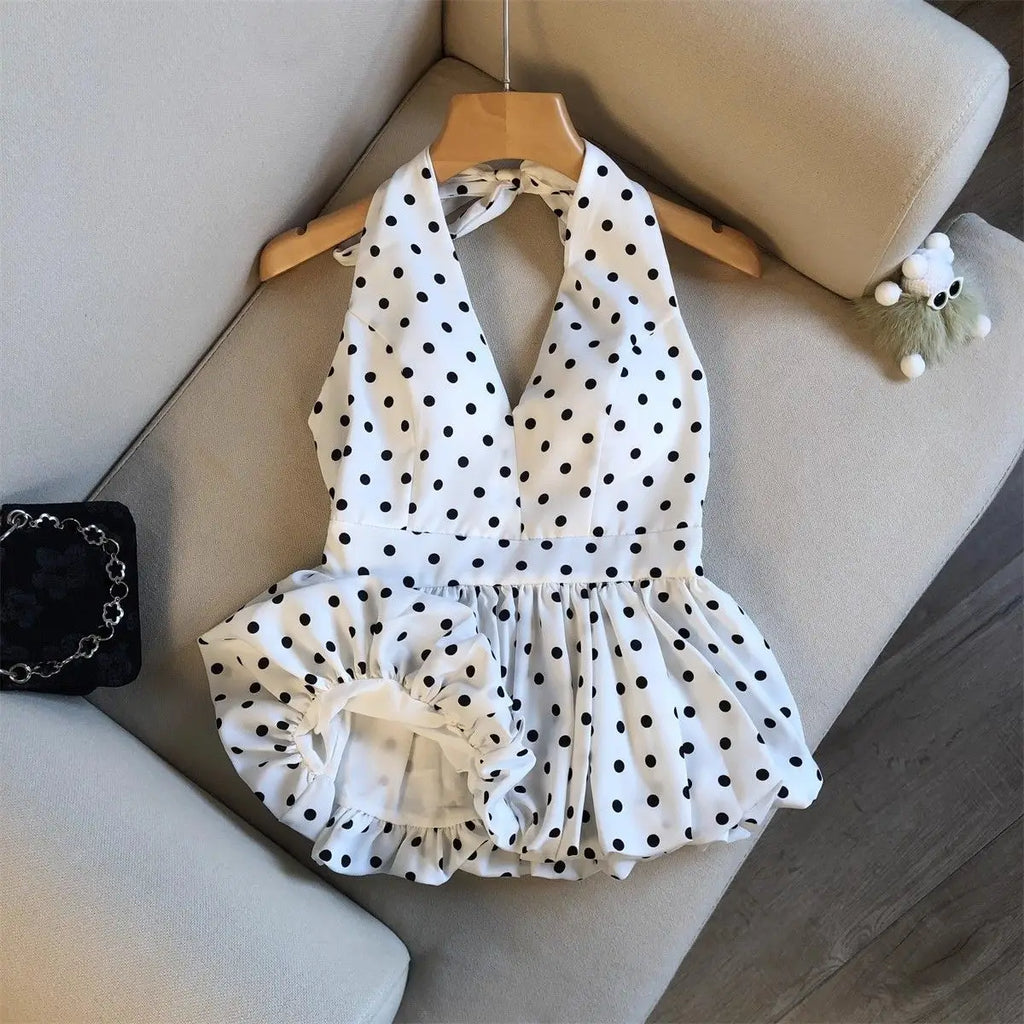 The Dotty Crop Top