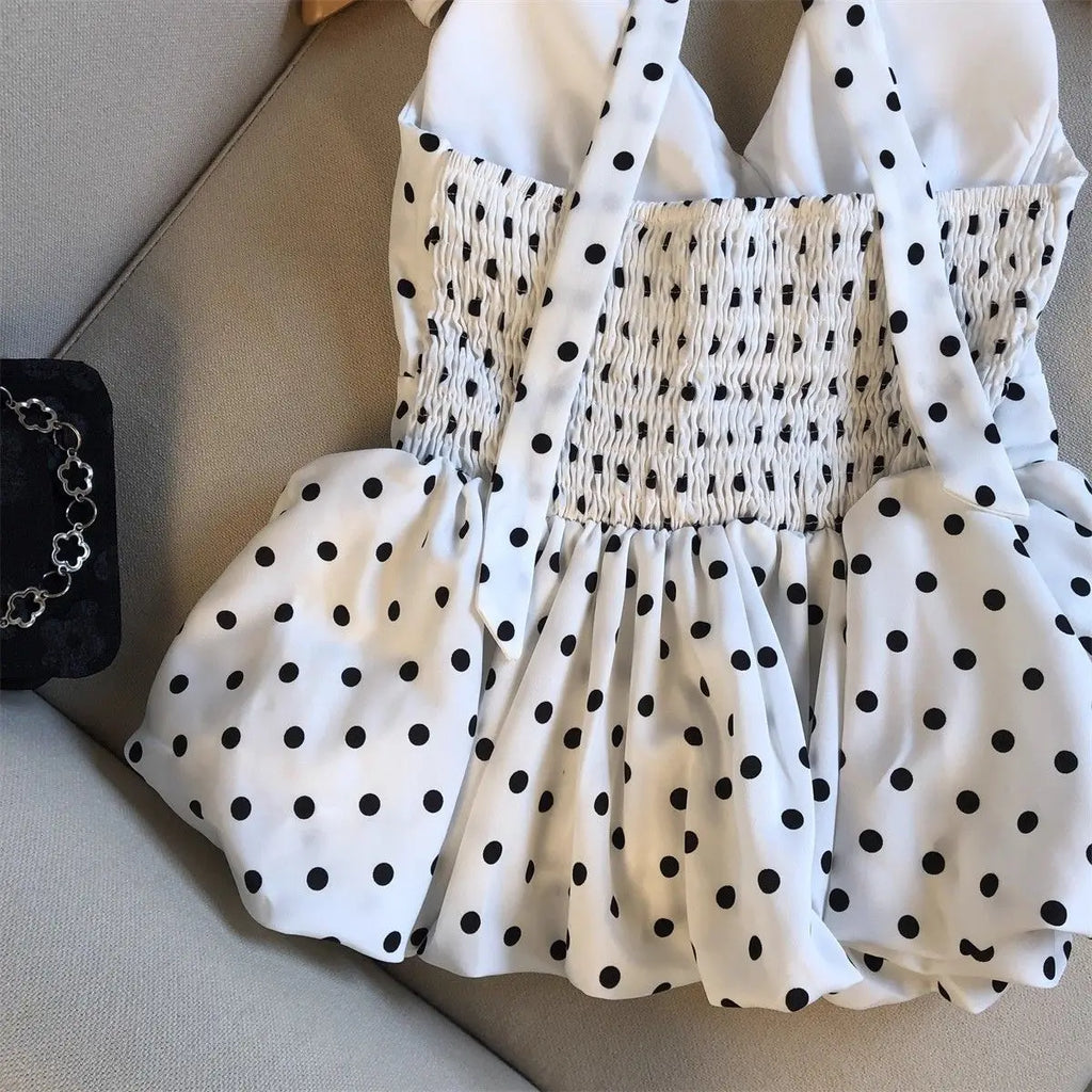 The Dotty Crop Top
