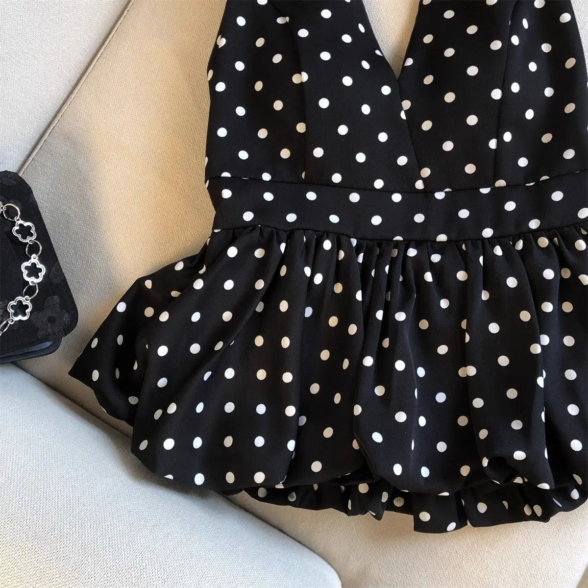 The Dotty Crop Top