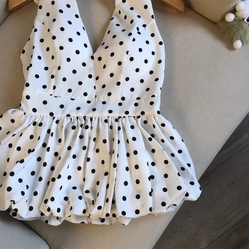 The Dotty Crop Top