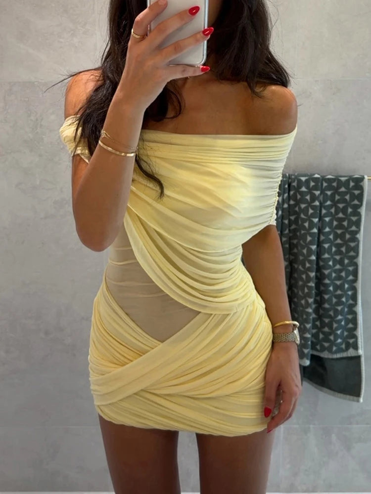The Mesh Layer Dress