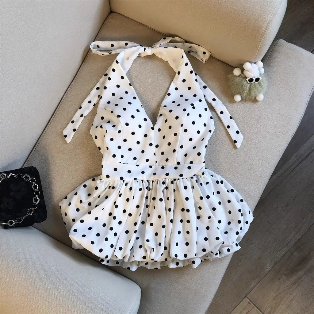 The Dotty Crop Top