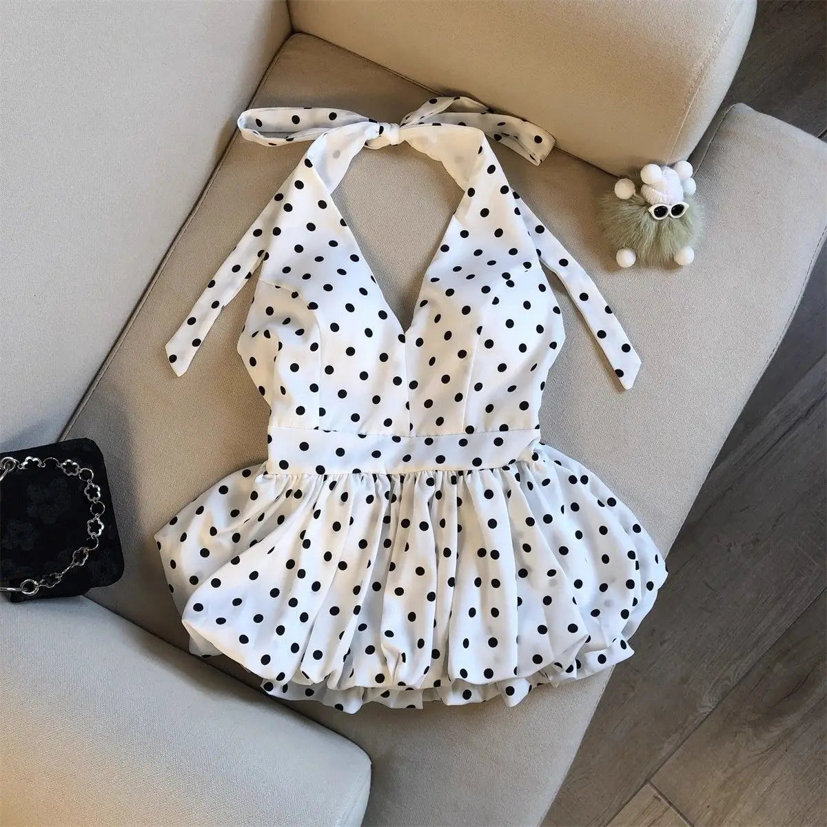 The Dotty Crop Top