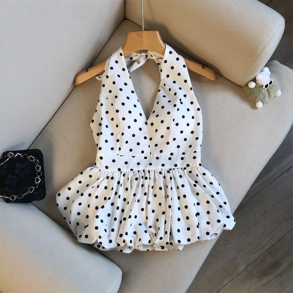 The Dotty Crop Top